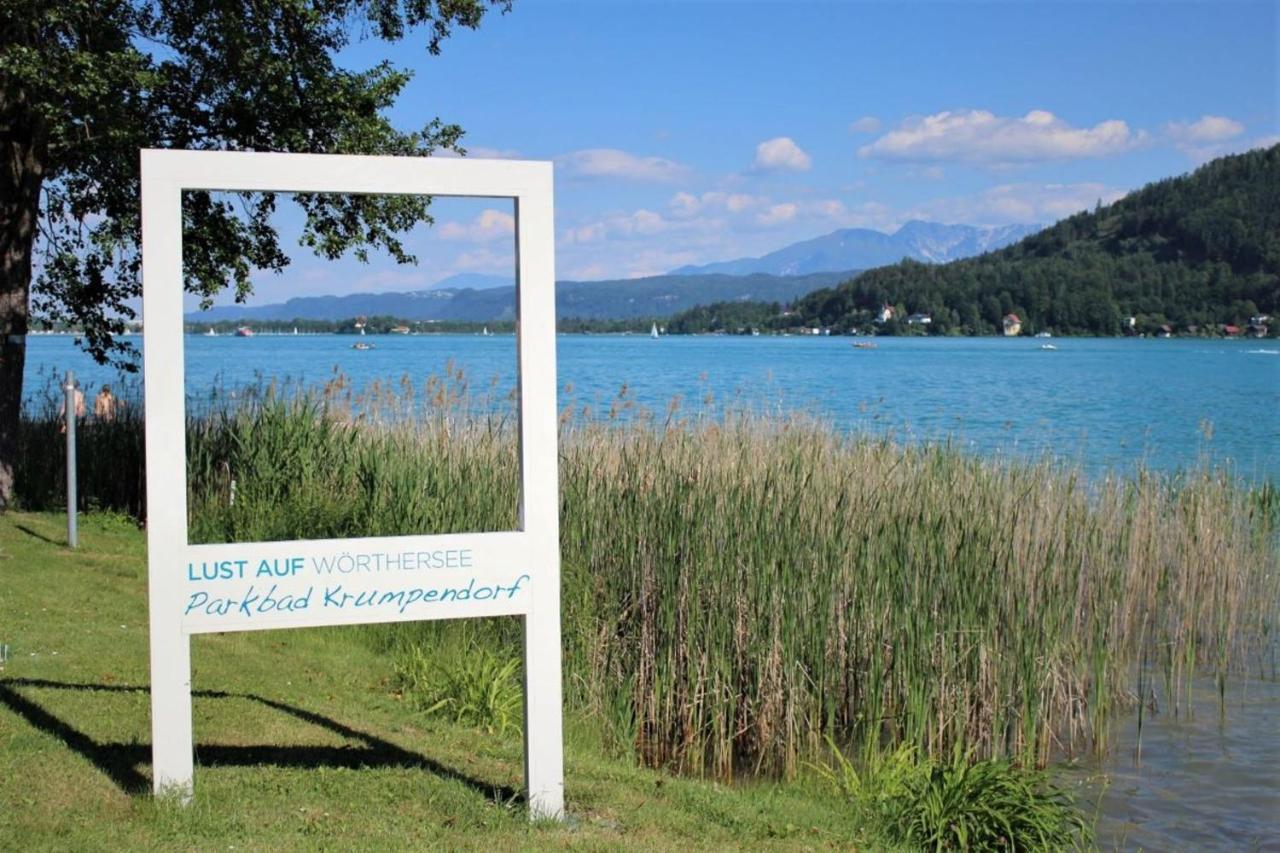 Ferienwohnung am Wörthersee Villa Waldbach Krumpendorf Exterior foto