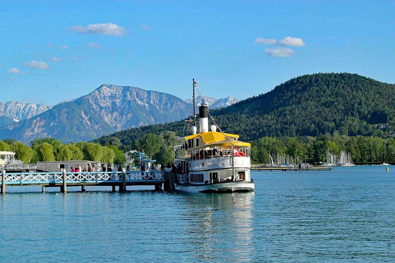 Ferienwohnung am Wörthersee Villa Waldbach Krumpendorf Exterior foto