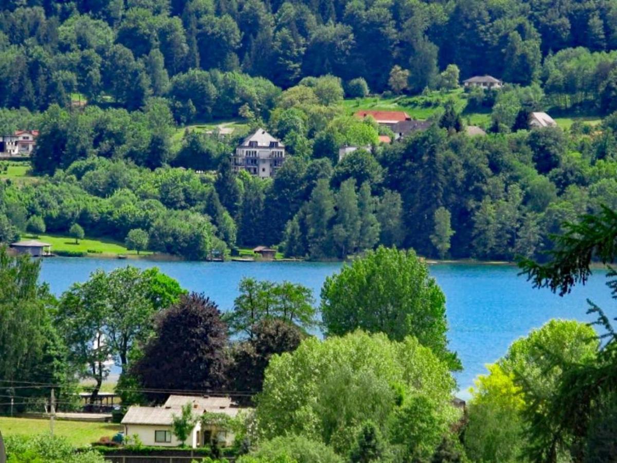 Ferienwohnung am Wörthersee Villa Waldbach Krumpendorf Exterior foto