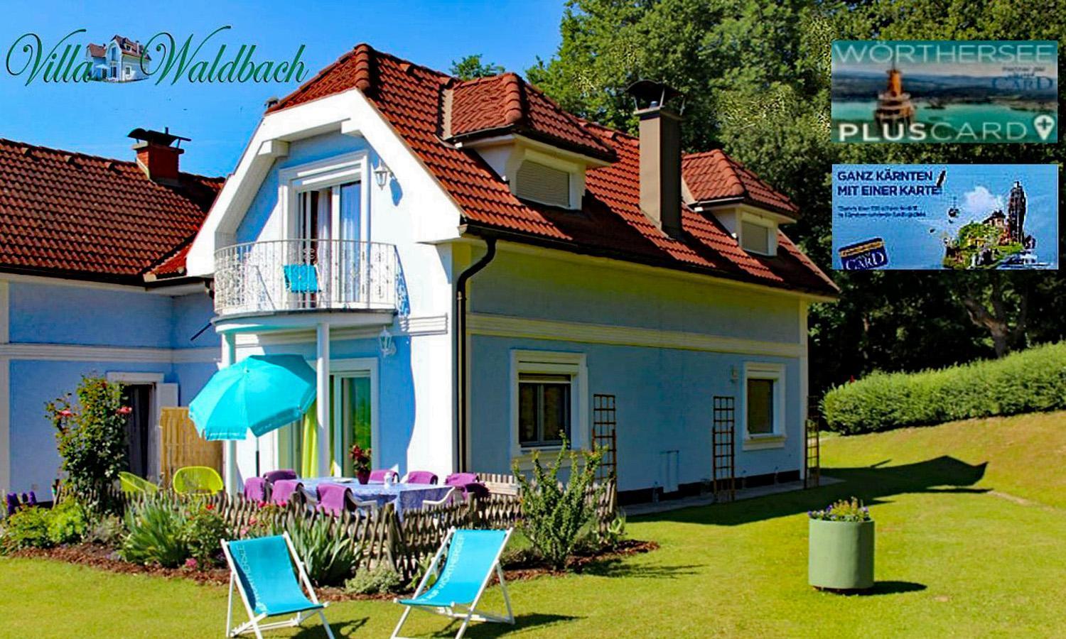 Ferienwohnung am Wörthersee Villa Waldbach Krumpendorf Exterior foto